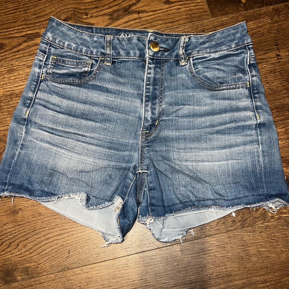 American Eagle high rise denim short